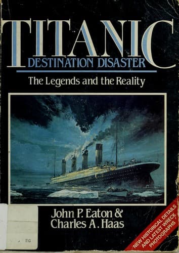 Tapa de Titanic, destination disaster