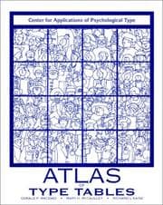 Tapa de Myers-Briggs type indicator atlas of type tables