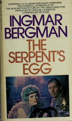 Tapa de The serpent's egg