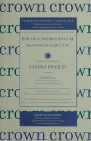 Tapa de Don't kill the birthday girl