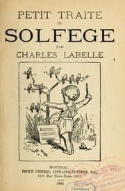 Tapa de Petit traîté de solfège