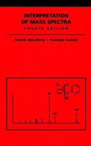 Tapa de Interpretation of mass spectra