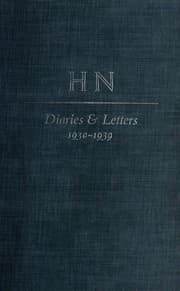Tapa de Diaries and letters
