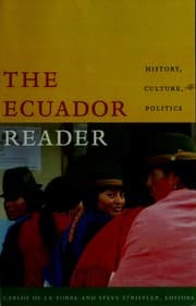 Tapa de The Ecuador reader
