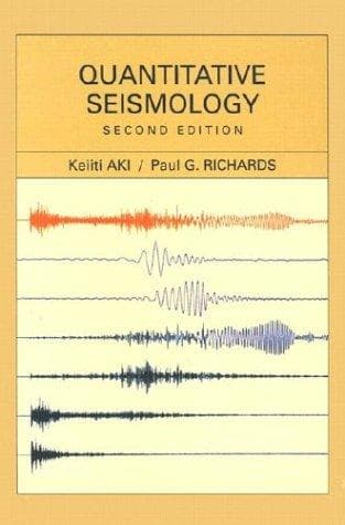 Tapa de Quantitative seismology