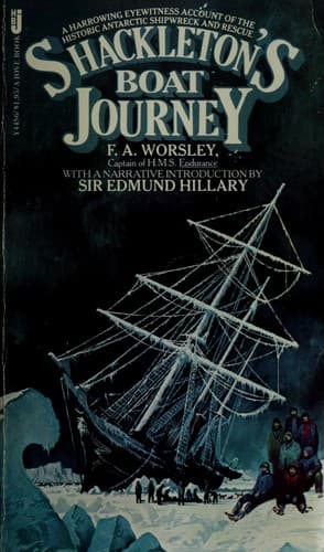 Tapa de Shackleton's boat journey