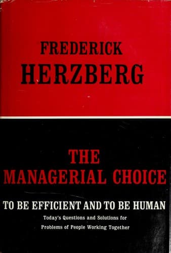 Tapa de The managerial choice