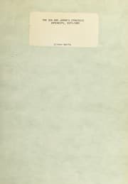 Tapa de The sea and Japan's strategic interests, 1975-1985