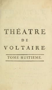 Tapa de Le théatre de Voltaire