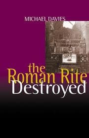 Tapa de The Roman rite destroyed
