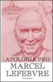 Tapa de Apologia Pro Marcel Lefebvre (Apologia Pro Marcel Lefebvre) (Apologia Pro Marcel Lefebvre)