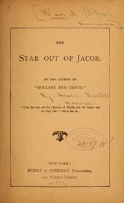 Tapa de The star out of Jacob