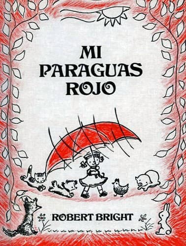 Tapa de Mi paraguas rojo.