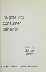 Tapa de Insights into consumer behavior