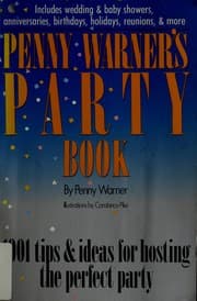 Tapa de Penny Warner's party book