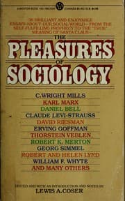 Tapa de The Pleasures of sociology
