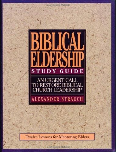 Tapa de The Study Guide to Biblical Eldership