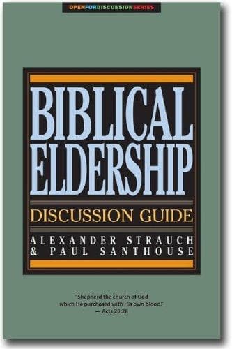 Tapa de Biblical Eldership Discussion Guide