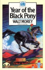 Tapa de Year of the Black Pony (Walter Morey Adventure Library)