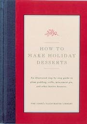 Tapa de How to make holiday desserts