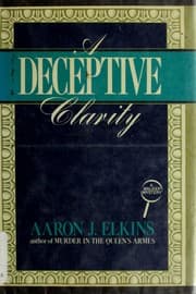 Tapa de A deceptive clarity