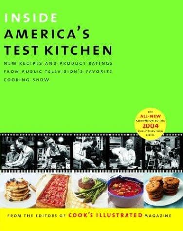 Tapa de Inside America's test kitchen
