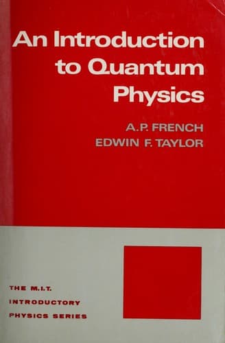 Tapa de An introduction to quantum physics