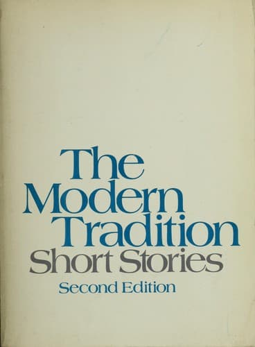 Tapa de The modern tradition