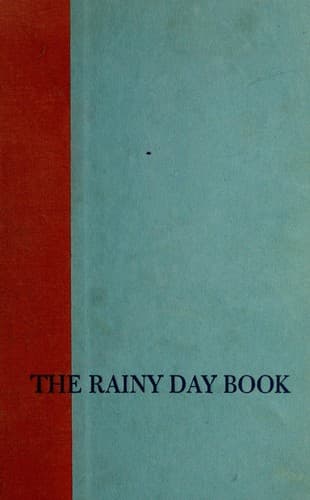 Tapa de The rainy day book
