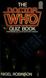 Tapa de The Doctor Who Quiz Book