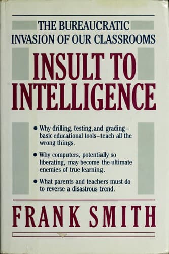 Tapa de Insult to intelligence