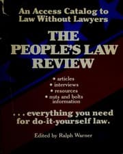 Tapa de People's Law Review