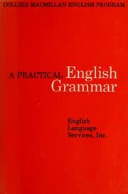 Tapa de A practical English grammar