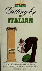 Tapa de Getting by in Italian