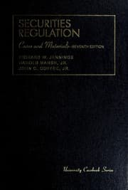 Tapa de Securities regulation