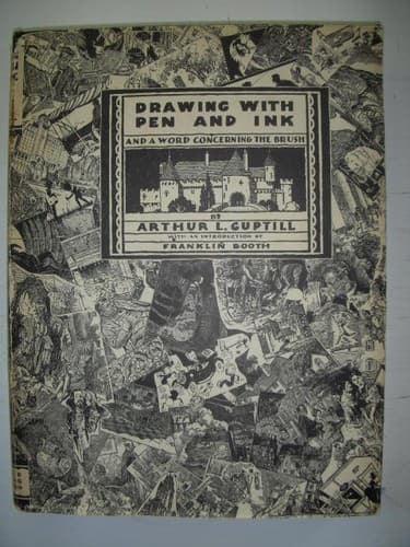 Tapa de Drawing with pen and ink