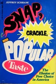Tapa de Snap, crackle, and popular taste