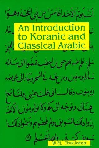 Tapa de An Introduction to Koranic and Classical Arabic