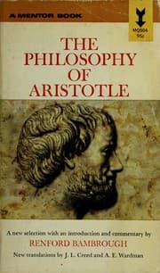 Tapa de The philosophy of Aristotle