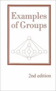 Tapa de Examples of groups