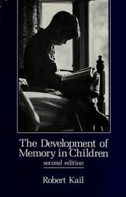 Tapa de The development of memory in children