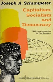 Tapa de Capitalism, Socialism and Democracy