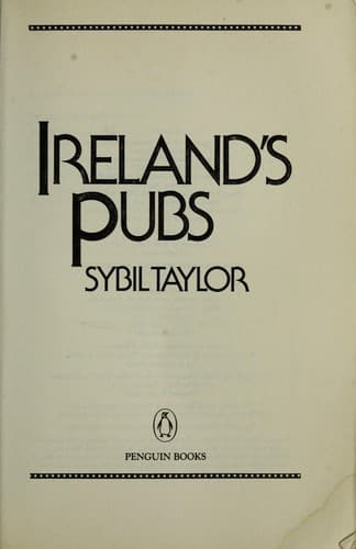Tapa de Ireland's pubs