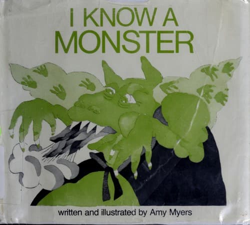 Tapa de I know a monster