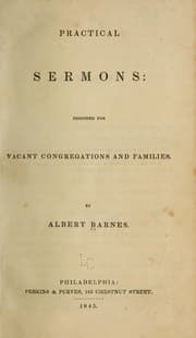 Tapa de Practical sermons: designed for vacant congregations and families