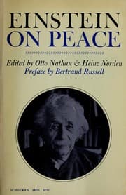 Tapa de Einstein on peace