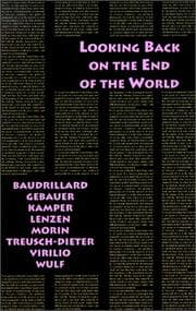 Tapa de Looking back at the end of the world