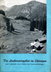 Tapa de Das Laubensteingebiet im Chiemgau