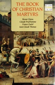 Tapa de The book of Christian martyrs