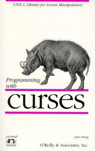 Tapa de Programming with curses